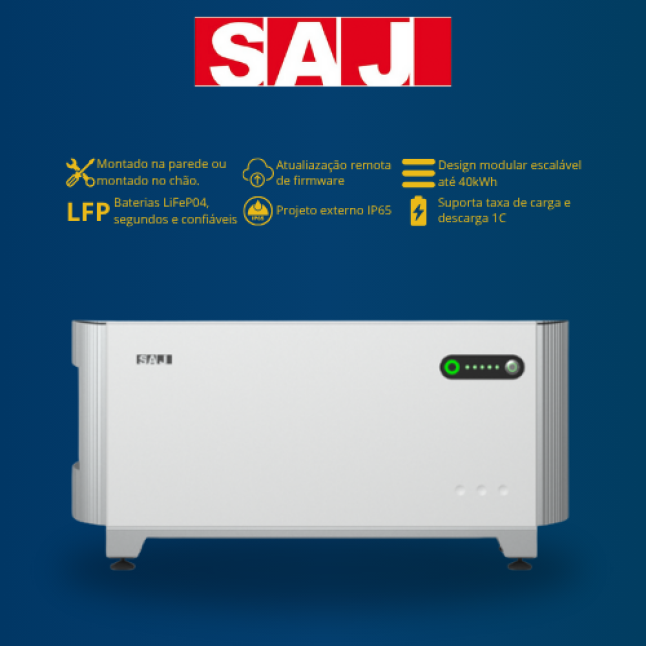 BATERIA DE LITIUM 5.0KWH LV PARA INVERSOR HIBRIDO SAJ