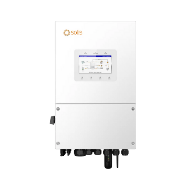 INVERSOR MONO HIBRIDO 8K 220V - S6EH2P8K02-SV-YD (BACKUP 127/220V) - SOLIS