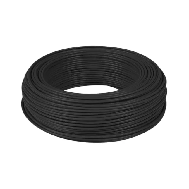 CABO FLEXIVEL 750V PRETO 10MM² - 100 METROS
