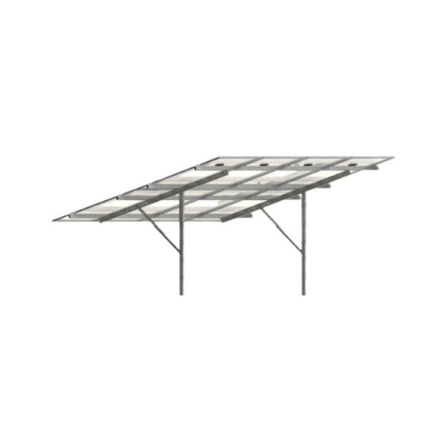 ESTRUTURA SOLO MESA DUPLA PARA - 8 (1134MM) OU 6 (1303MM) MODULOS - ISO 5 - PRATYC