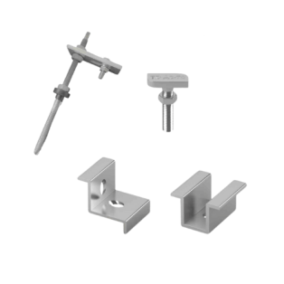 KIT INST. 04 MODULOS 555/620W (03 MODULOS 655W) FIBROMETAL (S/ PERFIL)