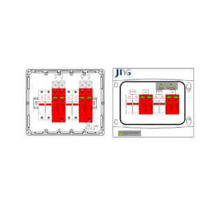 STRING BOX CC C/ BF 2 ENTRADAS/2 SAÍDAS (COM DPS)