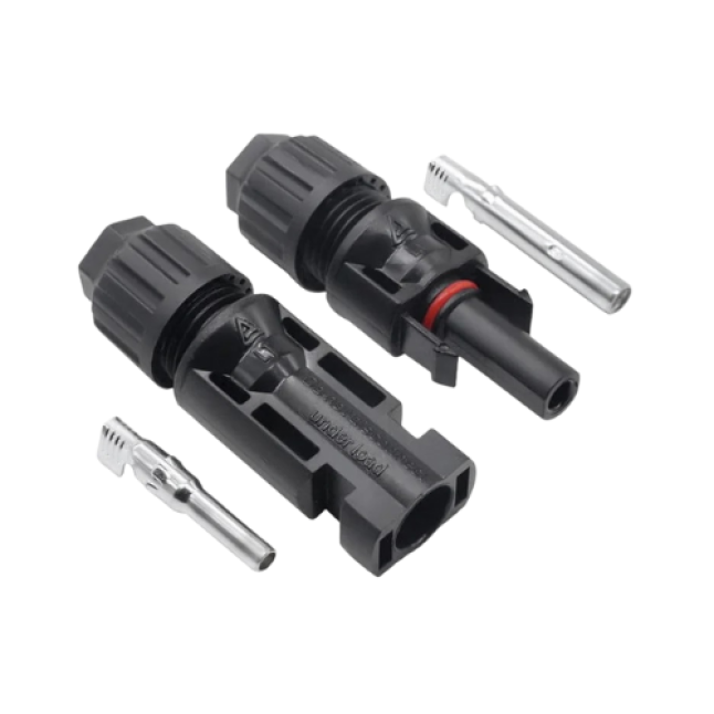 PAR CONECTOR MC4 P/ SISTEMA FOTOVOLTAICO P/CABO 2,5/ 4/ 6MM²