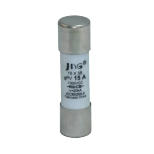 FUSIVEL TIPO CARTUCHO PV10X38 1000VCC - 15A